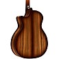 Taylor Custom Lutz Spruce-Black Limba Baritone 8-String Grand Auditorium Acoustic-Electric Guitar Chocolate Burgundy