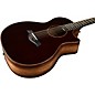 Taylor Custom Lutz Spruce-Black Limba Baritone 8-String Grand Auditorium Acoustic-Electric Guitar Chocolate Burgundy