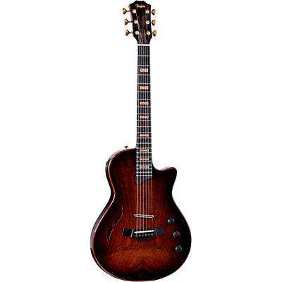 Taylor Custom T5z Figured Walnut-Urban Ash Acoustic-Electric Guitar Shaded Edge Burst for sale