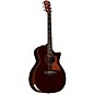 Taylor Custom Western Red Cedar-East Indian Rosewood Grand Auditorium Acoustic-Electric Guitar Brown Sugar Mocha