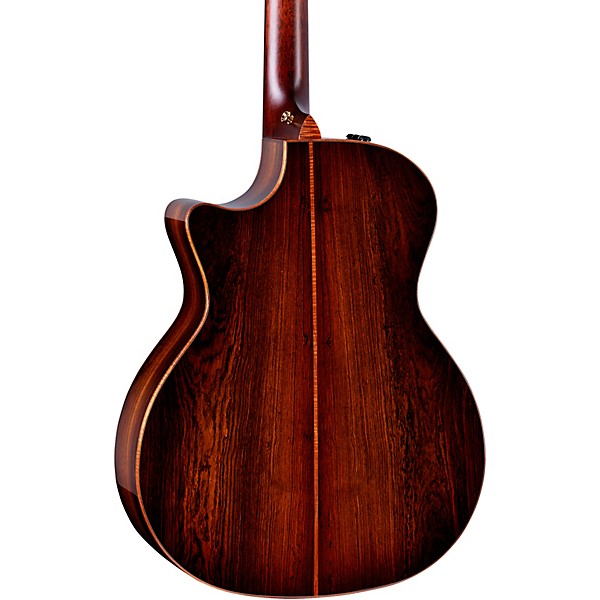 Taylor Custom Bearclaw Sitka Spruce-Bocote Grand Auditorium Acoustic-Electric Guitar Shaded Edge Burst