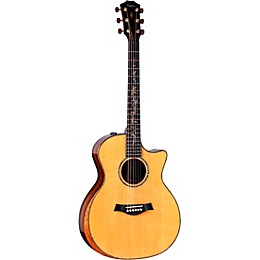 Taylor Custom Bearclaw Sitka Spruce-Bocote Grand Auditorium Acoustic-Electric Guitar Shaded Edge Burst