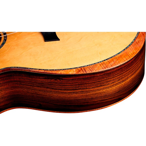 Taylor Custom Bearclaw Sitka Spruce-Bocote Grand Auditorium Acoustic-Electric Guitar Shaded Edge Burst