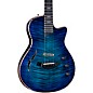Taylor Custom T5z Big Leaf Maple-Urban Ash Acoustic-Electric Guitar Midnight Sapphire Edgeburst thumbnail