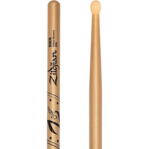 Zildjian Limited-Edition Z Custom Gold Chroma Drum Sticks Rock Wood