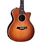 Taylor Custom Torrefied Sitka Spruce-East Indian Rosewood Grand Auditorium Acoustic-Electric Guitar Wild Honey Burst thumbnail