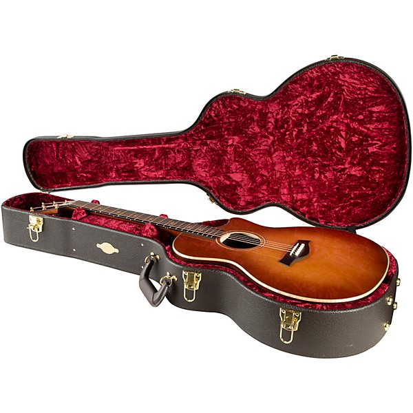 Taylor Custom Torrefied Sitka Spruce-East Indian Rosewood Grand Auditorium Acoustic-Electric Guitar Wild Honey Burst