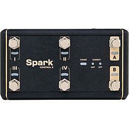 Open Box Positive Grid Spark Control X Wireless Footswitch for Spark Series Amps Level 1