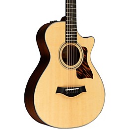 Taylor 352ce 12-Fret 12-String Grand Concert Acoustic-Electric Guitar Natural