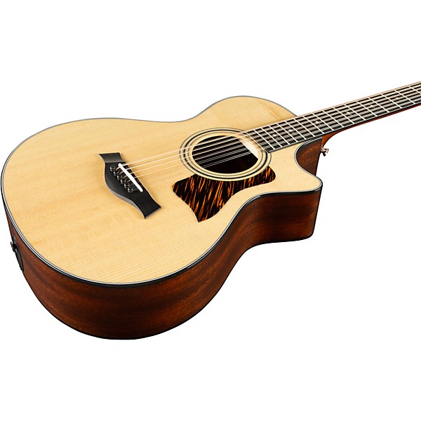 Taylor 352ce 12-Fret 12-String Grand Concert Acoustic-Electric Guitar Natural