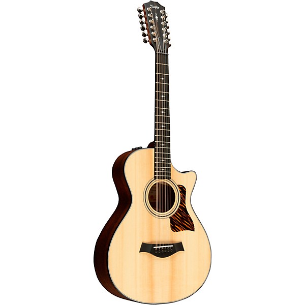 Taylor 352ce 12-Fret 12-String Grand Concert Acoustic-Electric Guitar Natural