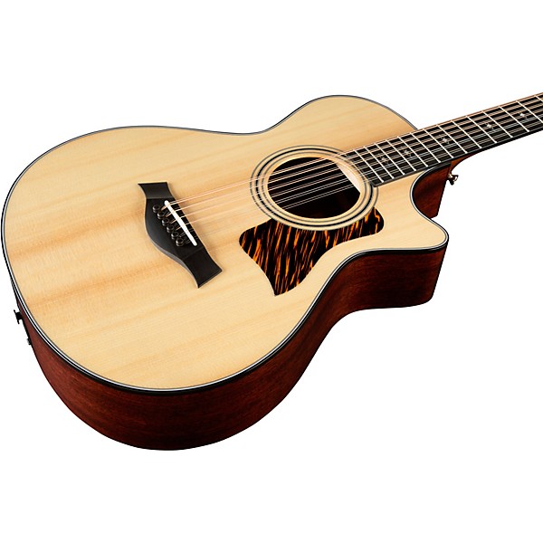 Taylor 352ce 12-Fret 12-String Grand Concert Acoustic-Electric Guitar Natural