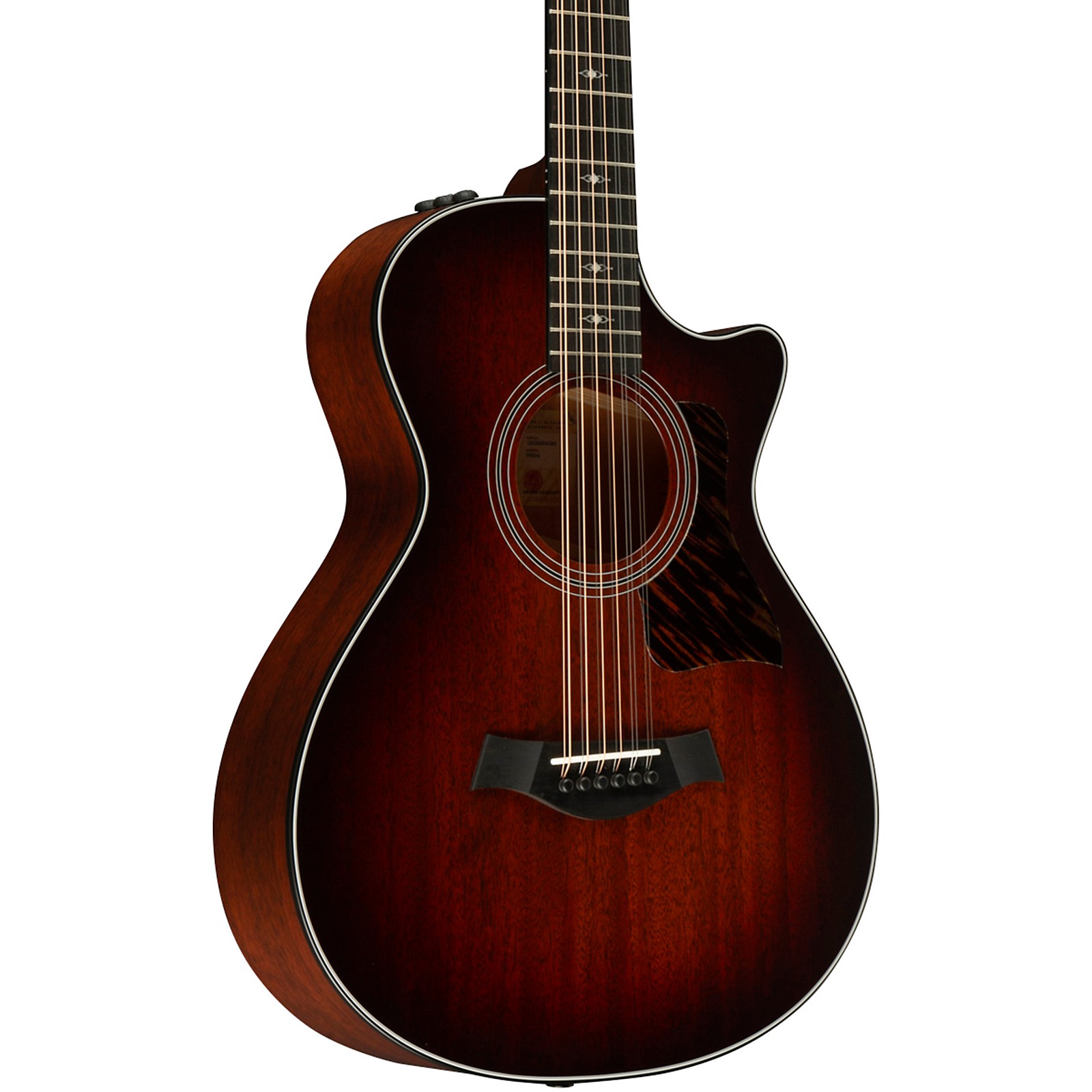 Taylor 362ce 12-Fret 12-String Grand Concert Acoustic-Electric Guitar ...