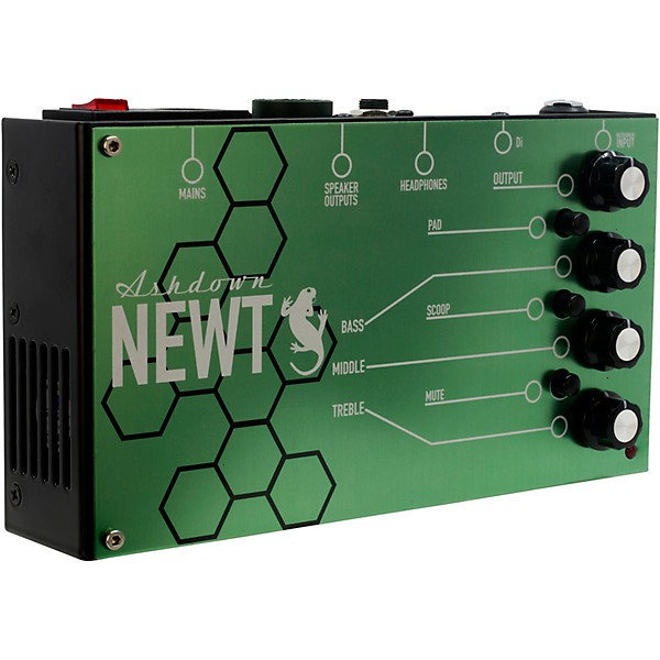 Ashdown The Newt AGM-NEWT-200 250w Powered Pedal with Preamp DI Black