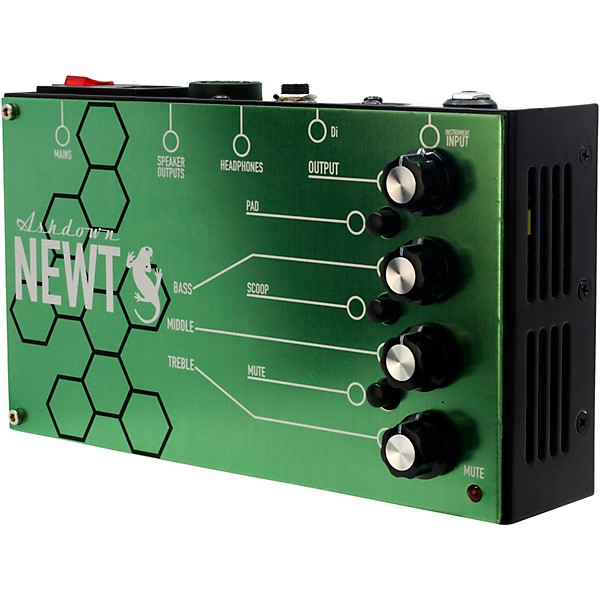 Ashdown The Newt AGM-NEWT-200 250w Powered Pedal with Preamp DI Black