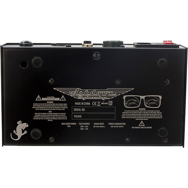 Ashdown The Newt AGM-NEWT-200 250w Powered Pedal with Preamp DI Black