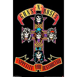 Trends International Guns N' Roses Cross Poster