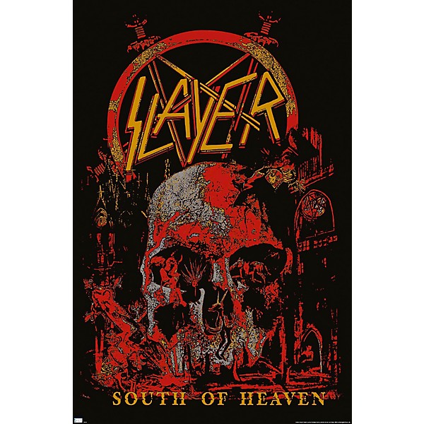 Trends International Slayer South of Heaven Poster