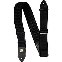 Ernie Ball Cloud Comfort Guitar/Bass Strap Black 2 in.