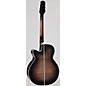 Takamine EF450C NEX Thermal Top Acoustic-Electric Guitar Transparent Black Burst