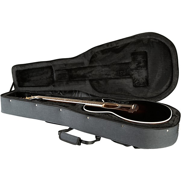 Takamine EF450C NEX Thermal Top Acoustic-Electric Guitar Transparent Black Burst