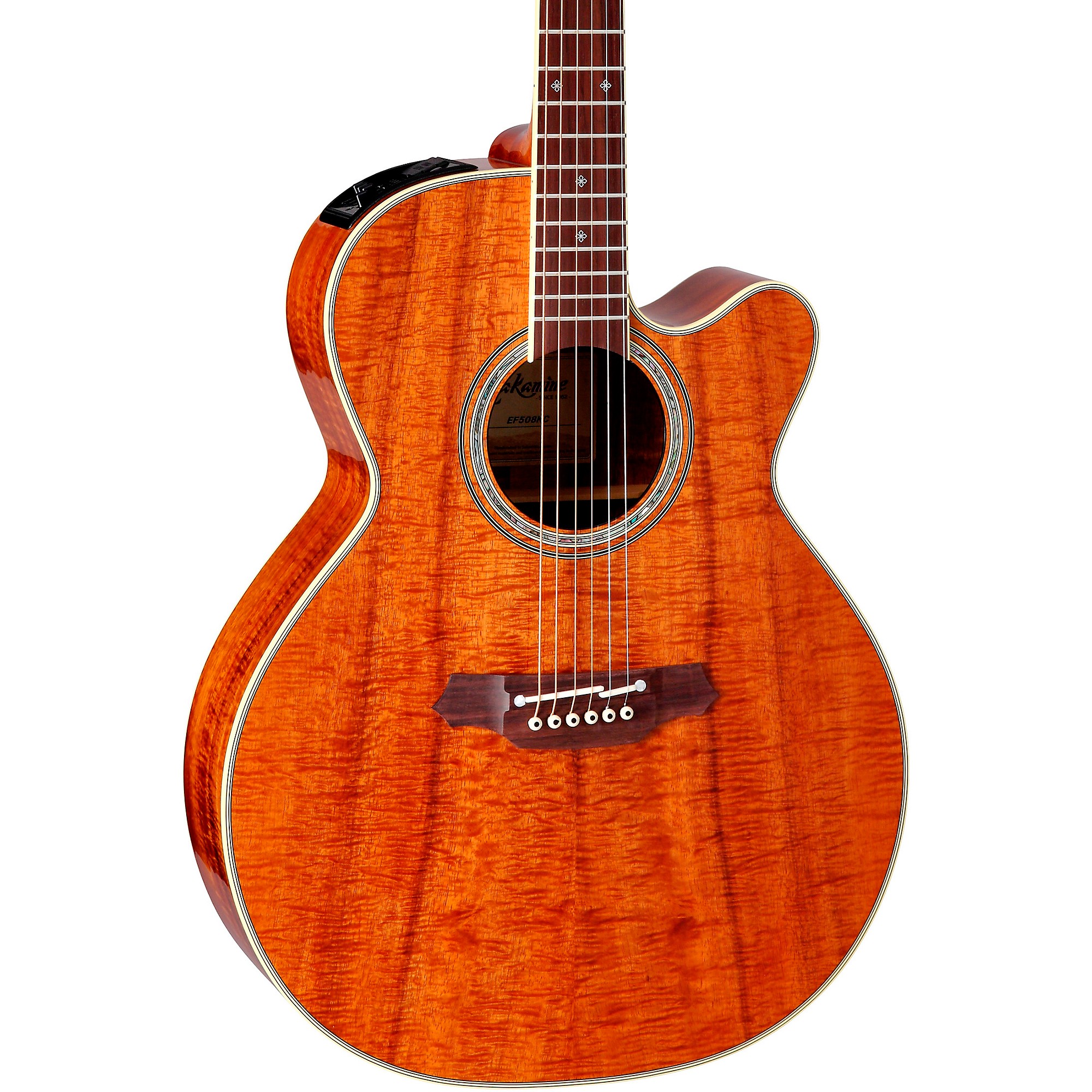 Takamine EF508KC NEX Acoustic-Electric Guitar Natural | Guitar Center