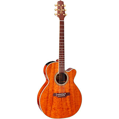 Takamine Ef508kc Nex Acoustic-Electric Guitar Natural for sale