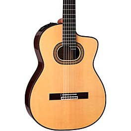 Takamine TH90 Hirade Classical Nylon-String Acoustic-Electric Guitar Natural