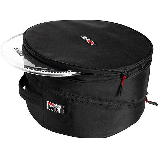 Gator Icon Snare Drum Bag 14 x 6.5 in. Black