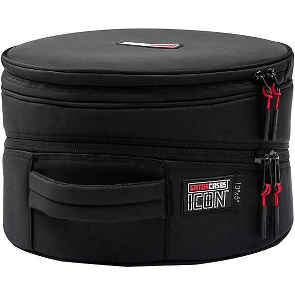 Gator Icon Snare Drum Bag 10 x 5 in. Black