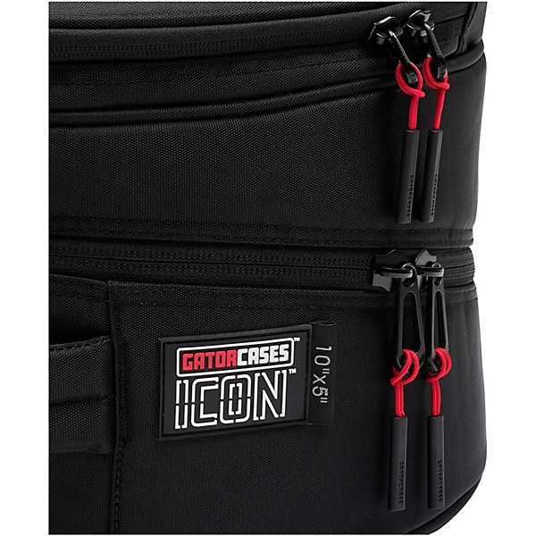 Gator Icon Snare Drum Bag 10 x 5 in. Black