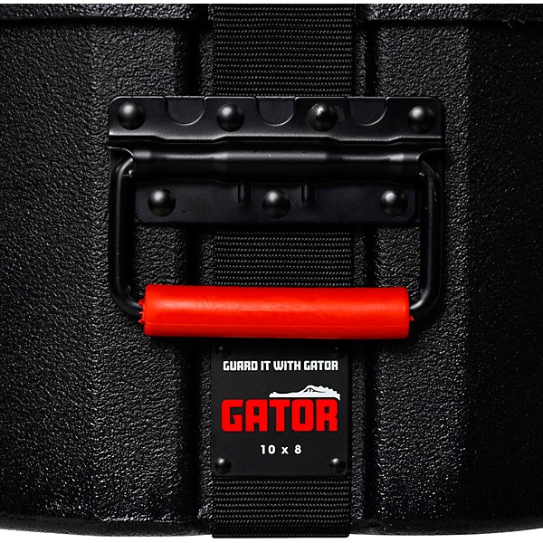 Gator Grooves Tom Case 10 x 7 in. Black