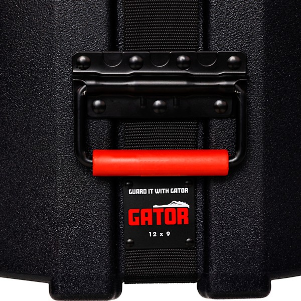 Gator Grooves Tom Case 12 x 9 in. Black