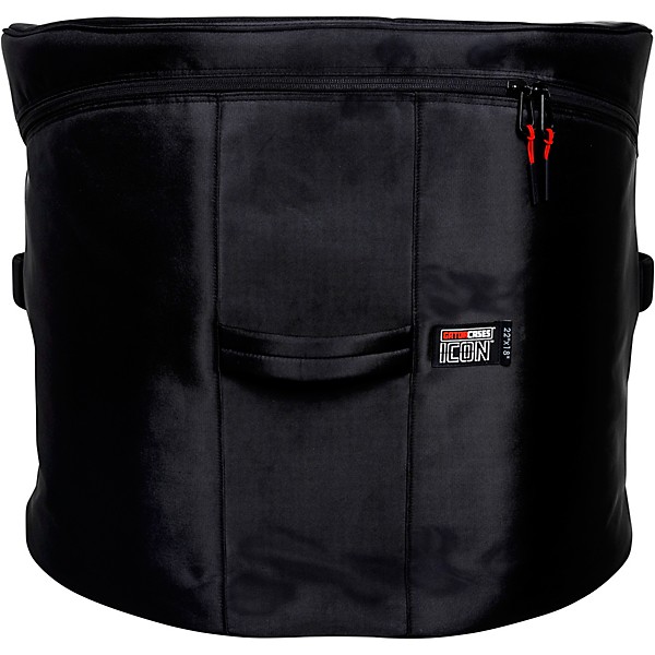 Gator Icon Bass Drum Bag 22 x 18 in. Black