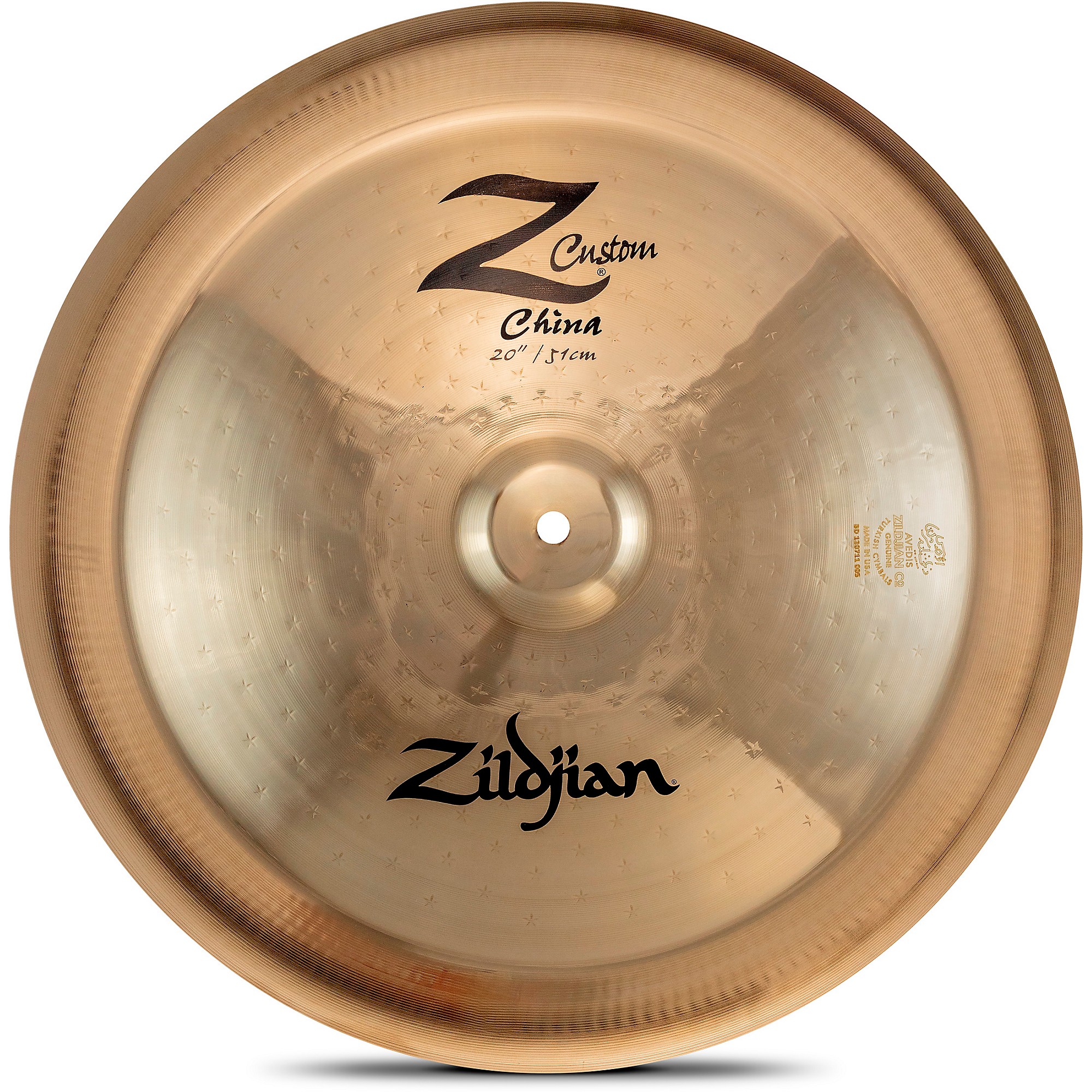 【大特価人気】Zildjian Z CUSTOM China 20インチ チャイナ 1650g 2005年製 シンバル