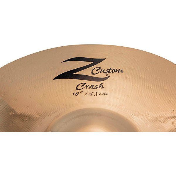 Zildjian Z Custom Crash Cymbal 18 in. | Guitar Center