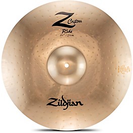 Zildjian Z Custom Ride Cymbal 22 in. Zildjian Z Custom Ride Cymbal 20 in.