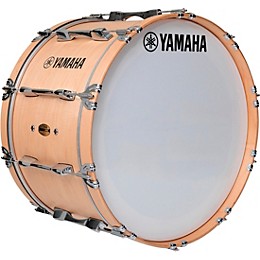 Yamaha 18" x 14" 8300 Series Field-Corps Marching Bass Drum Natural Forest