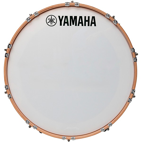 Yamaha 32" x 14" 8300 Series Field-Corps Marching Bass Drum Natural Forest