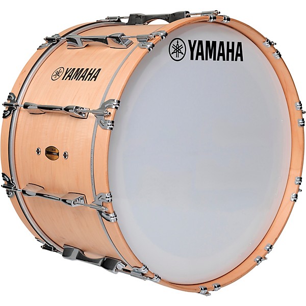 Yamaha 30 x 14" 8300 Series Field-Corps Marching Bass Drum Natural Forest