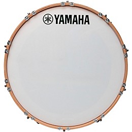 Yamaha 30 x 14" 8300 Series Field-Corps Marching Bass Drum Natural Forest