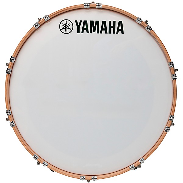 Yamaha 30 x 14" 8300 Series Field-Corps Marching Bass Drum Natural Forest