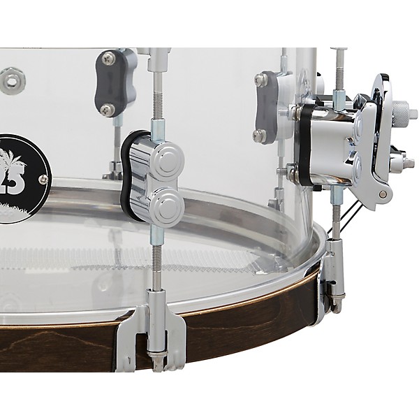 PDP by DW 25th Anniversary Clear Acrylic Snare Drum 14 x 6.5 in.