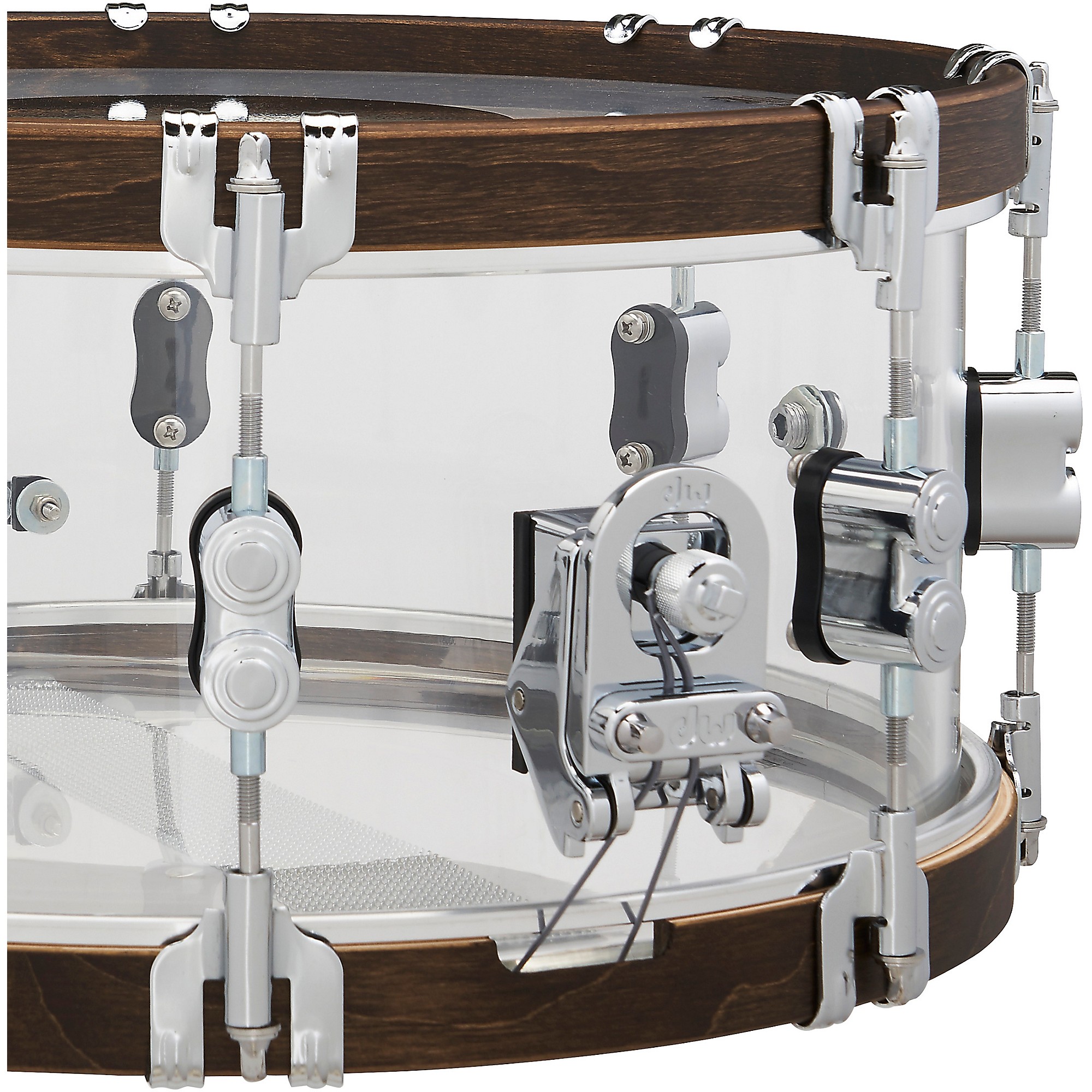 PDP by DW 25th Anniversary Clear Acrylic Snare Drum 14 x 6.5 PDP by DW 25th Anniversary Clear Acrylic Snare Drum 14 x 6.5