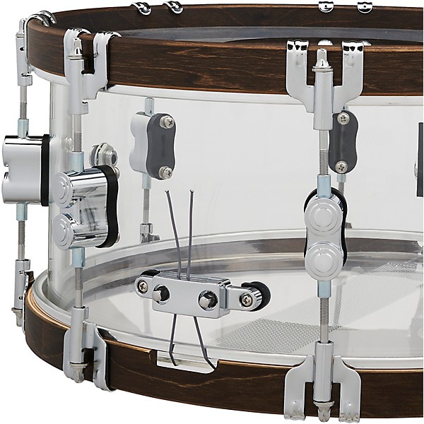 PDP by DW 25th Anniversary Clear Acrylic Snare Drum 14 x 6.5 in.