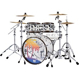 PDP by DW 25th Anniversary Clear Acrylic 4-Piece Shell Pack