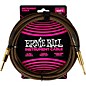 Ernie Ball Braided Instrument Cable Straight/Straight 10 ft. Pay Dirt thumbnail