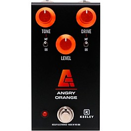 Keeley Angry Orange Distortion & Fuzz Effects Pedal Black/Orange