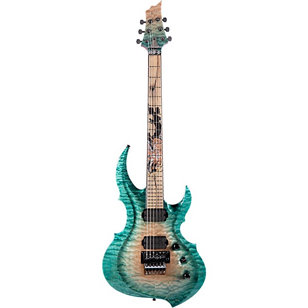 ESP FRX CTM FR Electric Guitar Apex Green Burst