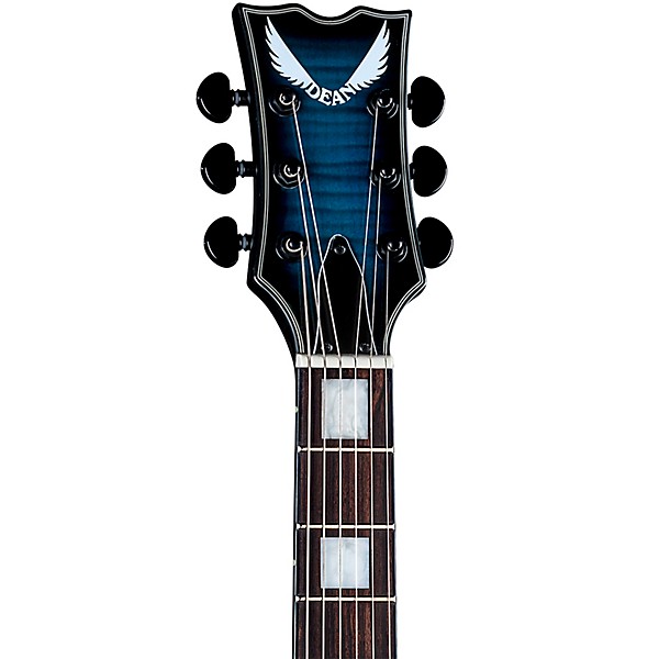 Dean Thoroughbred John Connolly Electric Guitar Trans Blueburst